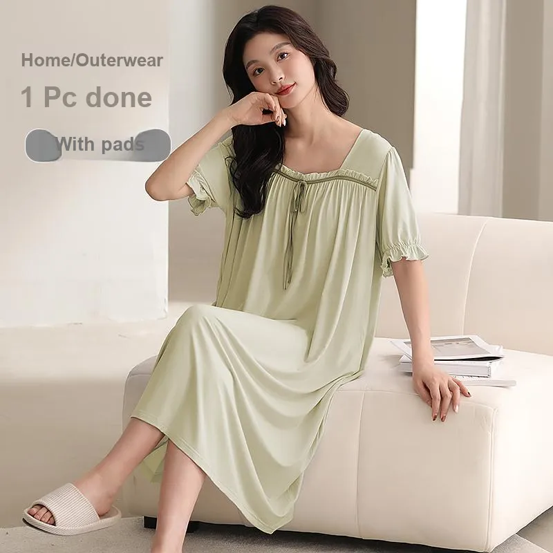 Good fortune Women's Nightgowns-3