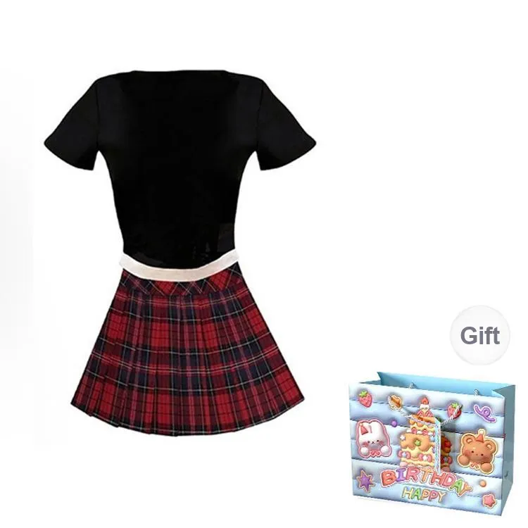 WOWI Two Piece Skirt Sets Women's-1