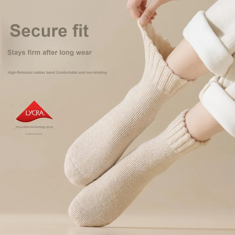 XXLLG Mid Calf Socks Women's 2 Pack-4