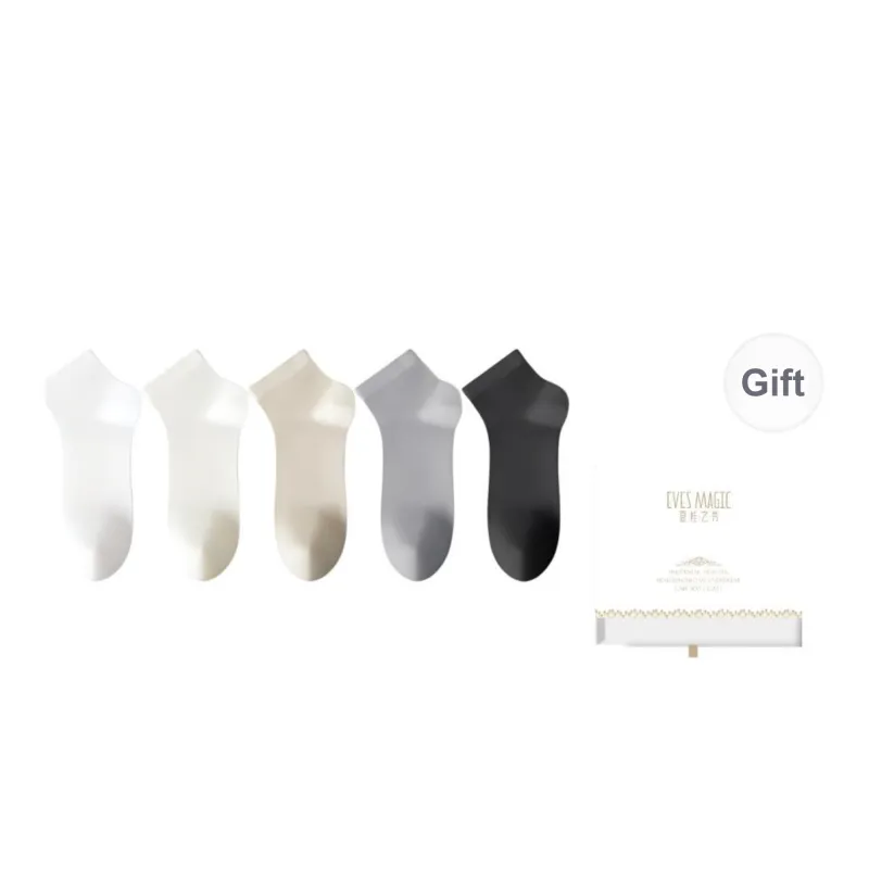 XIA.WA.ZHI.XIU Ankle Socks Men's Box 5 Pack-28