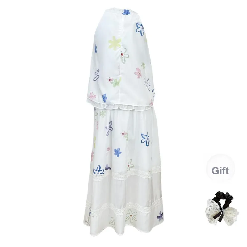 TUSHIFEI Two Piece Skirt Sets Women's-1