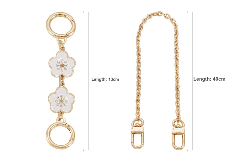 GUYI Alloy Bag Strap Women's Gold Tone-1