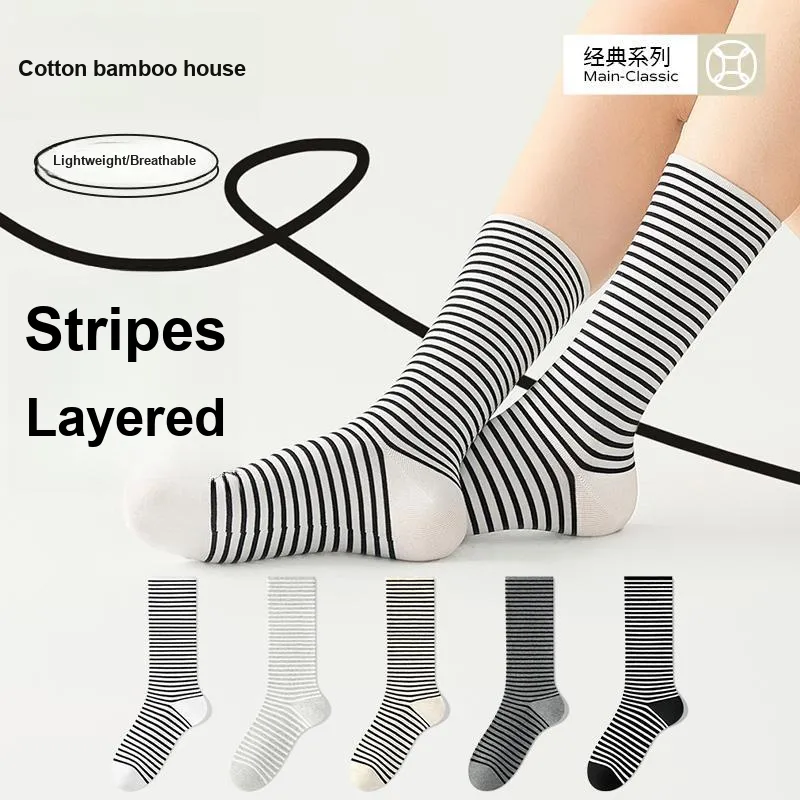 B&C.Room Knee High Socks Women's 3 Pack-2