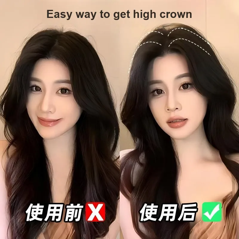Future Maple Seamless Shaping High Crown Fluffy Clip Simple And Convenient-1