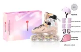 Pink+Colorful Box+Protective Gear Five-Piece Set