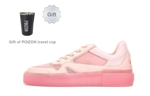 Stuart Weitzman Skateboard Shoes Women's Low-Top Pink