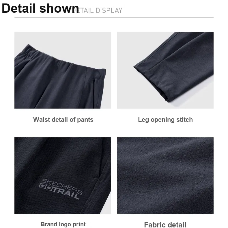 Skechers Knitted Sports Pants Women's Periscope Gray-2