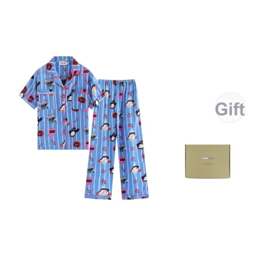 Wabi Town Pajama Подарочная коробка Женские Синий