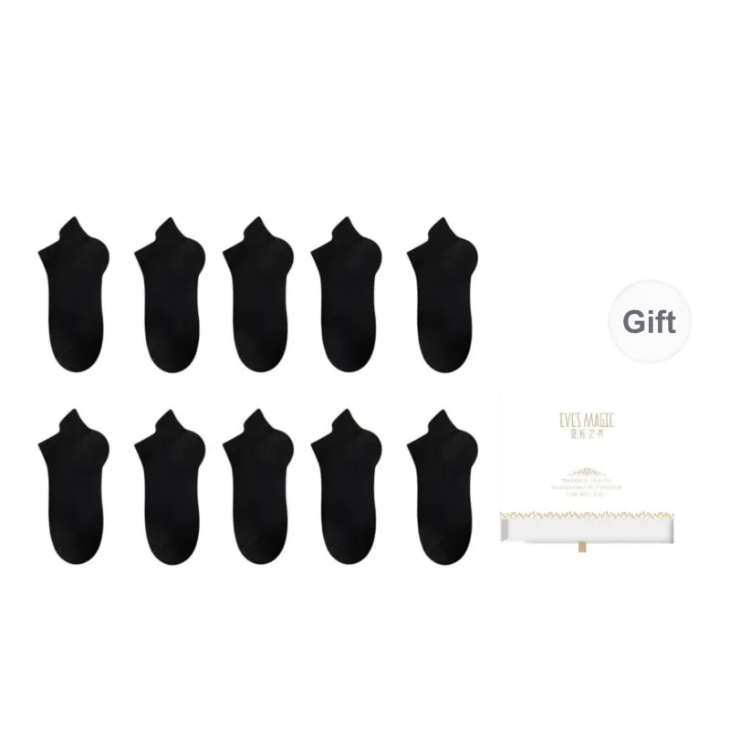 XIA.WA.ZHI.XIU Ankle Socks Women's Box 10 Pack-18