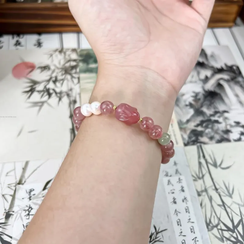JIAOSHIYU Crystal Bracelets Women's-1
