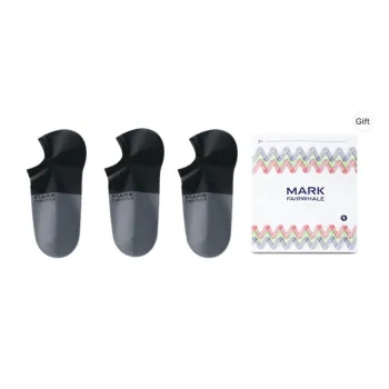 FAIRWHALE Ankle Socks Unisex Box Of 3 Pairs