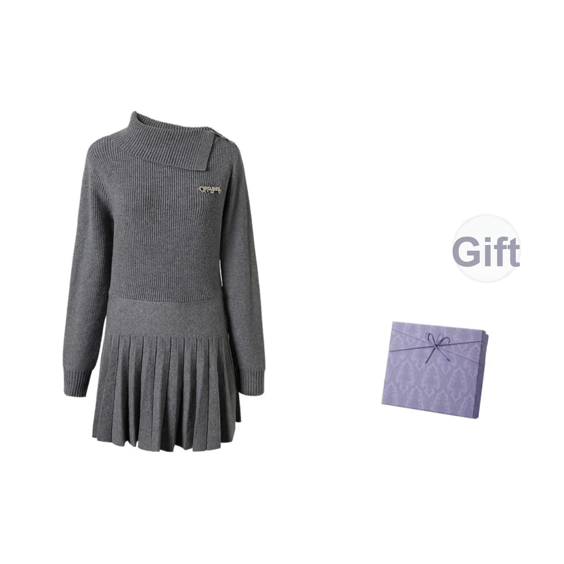 DITB Длинное платье с длинными рукавами женское