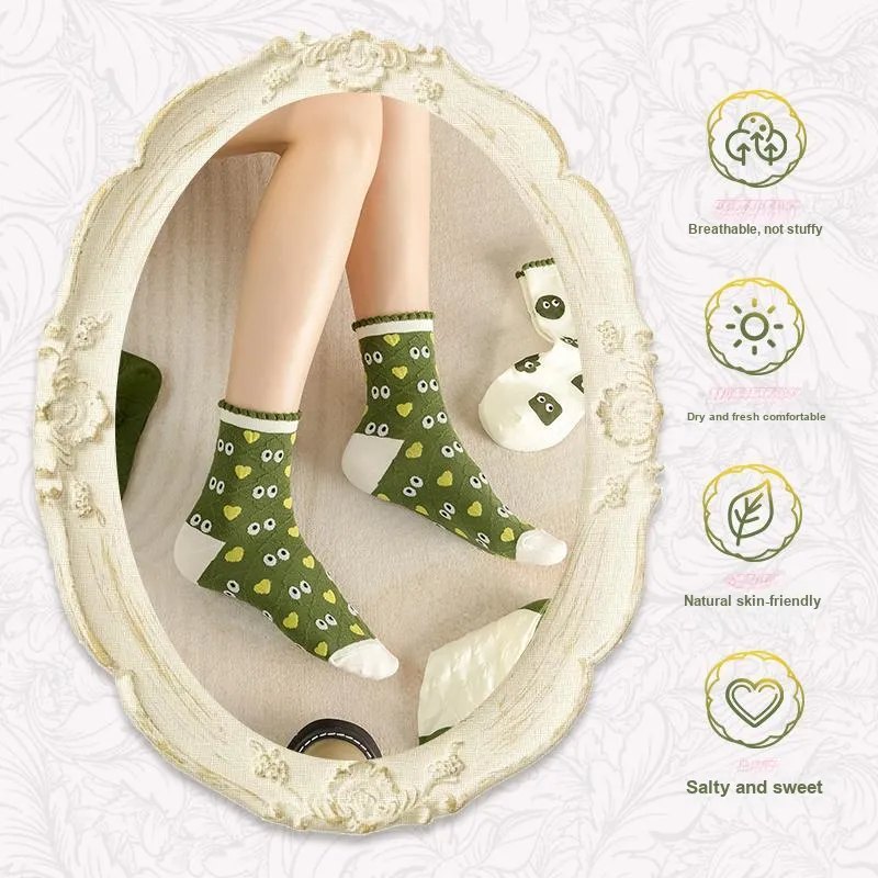 BONAS Mid-Calf Socks Women's Combo Set-1