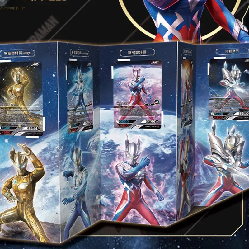 KAYOU Ultraman Card Hero Duel Annual Deluxe Version KR Card Rubber Doll Card Accessories-1