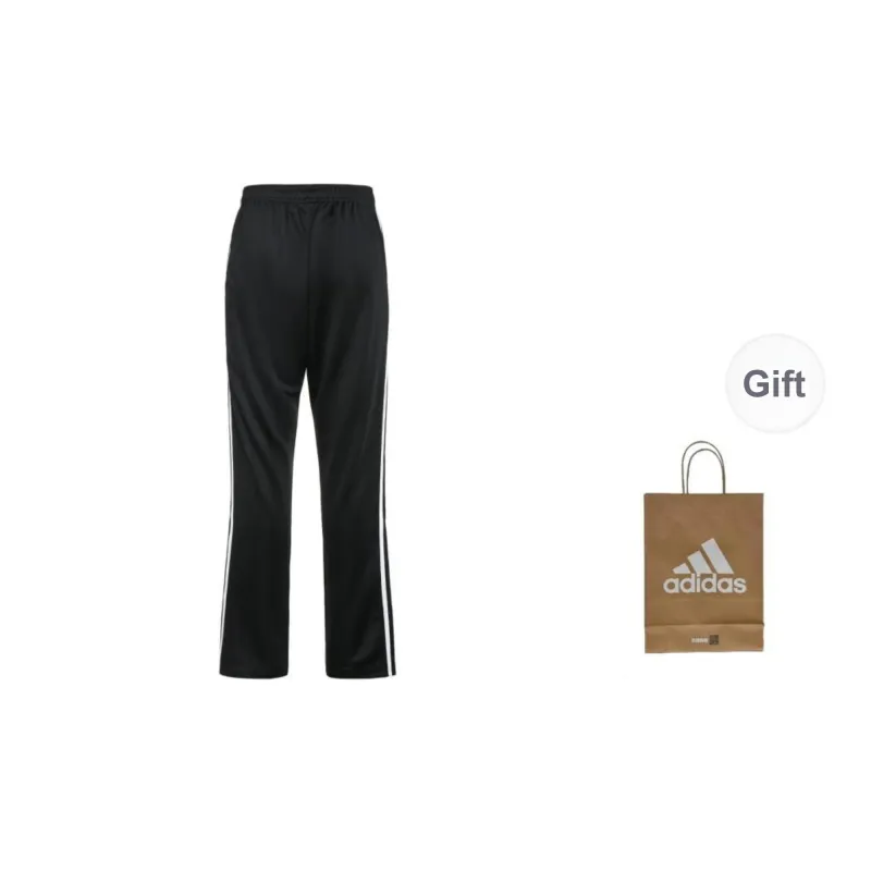 Adidas Casual Pants Unisex Black White-1