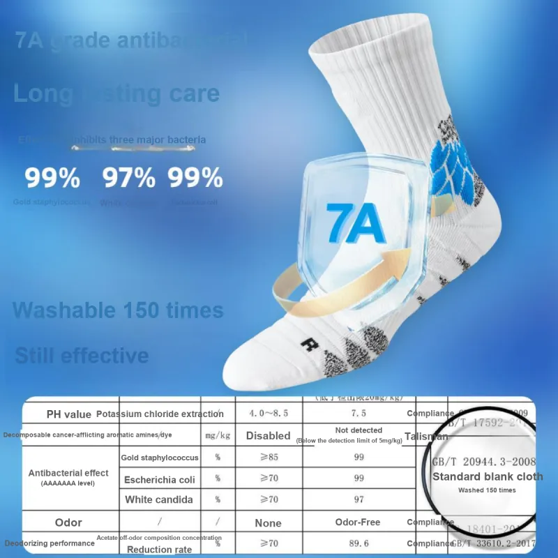 ZEROIN Basketball Socks Men's 3 Pack-22
