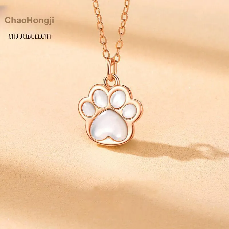 CHAOHONGJI S925 Silver Necklaces Women's-1