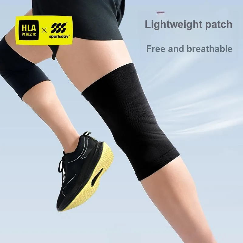 HLA Knee Pads Nylon Elastane Running Mountaineering Hiking Cycling Unisex-7