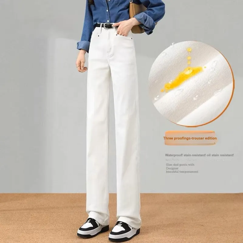 TINA GIA Jeans Unisex White-1