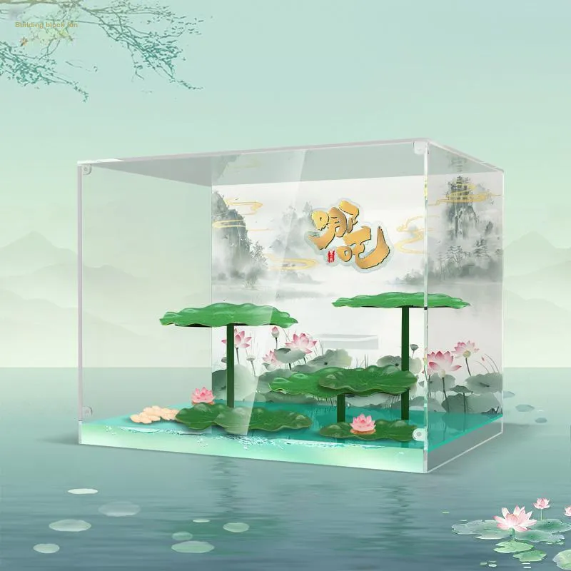 LIGHT YOUR BRICKS Compatibility Pop Mart 'Ne Zha: The Magic Child's Sea Chaos' Model Accessories-12