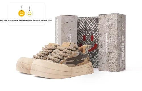 KILLWINNER Smile Life Low Top Skateboard Shoes Unisex Brown
