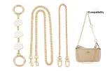 Camellia Extender Chain+Chain 90cm+Decorative Chain 40cm