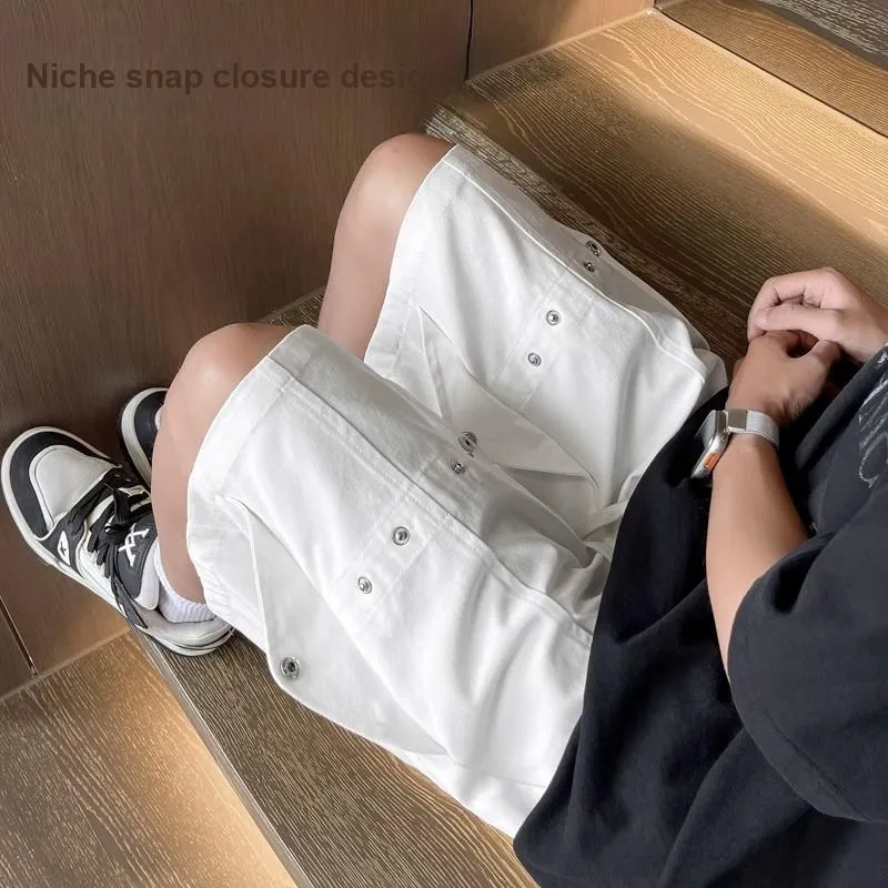NEAR HERE Casual Shorts Unisex-8