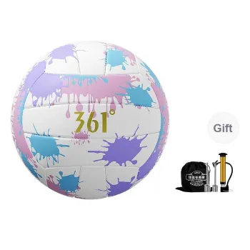 361° PVC Size 5 Volleyball Unisex Purple Blue