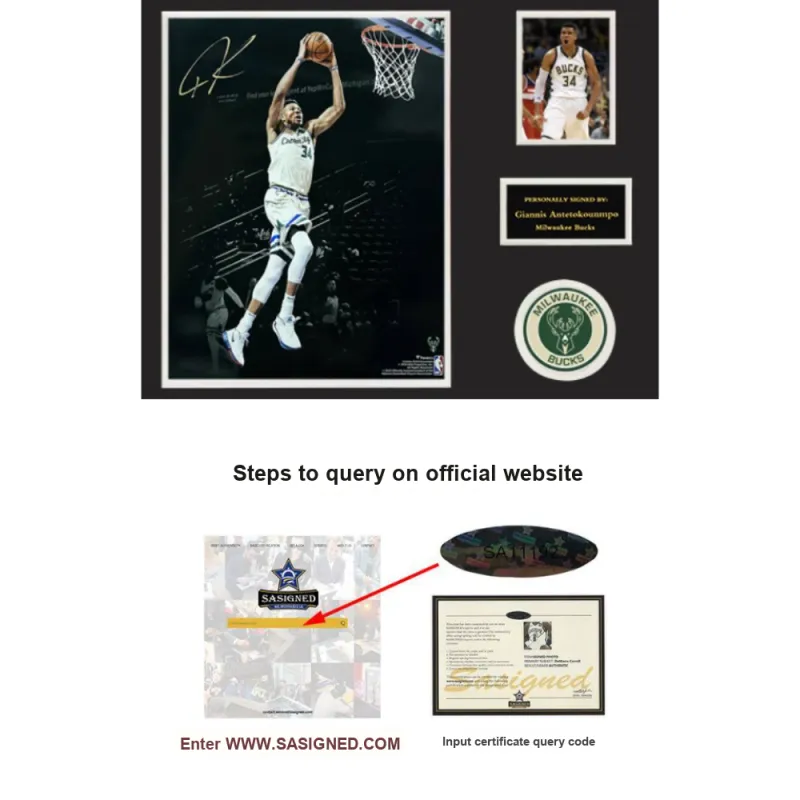 Yi Shot Stag Team Basketball Fan Supplies Includes Certificate Framed For Collecting Black Unisex-2