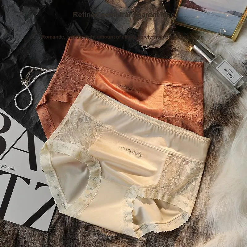 XIA.WA.ZHI.XIU Underpants Women's Shopping Bag 3 Pack-3