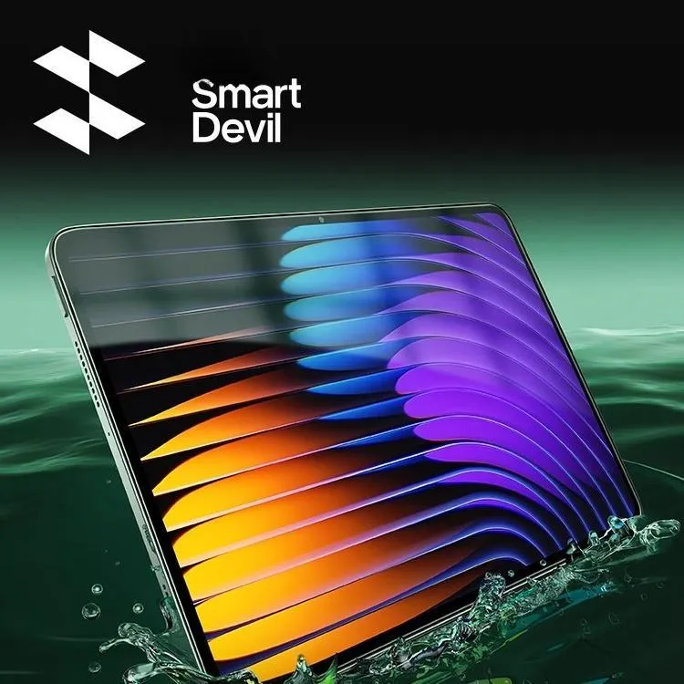 Flashing Demons Flat Tempered Glass Screen Protector Eye Protection Against Blue Light Compatibility With Xiaomi Flat 7-3