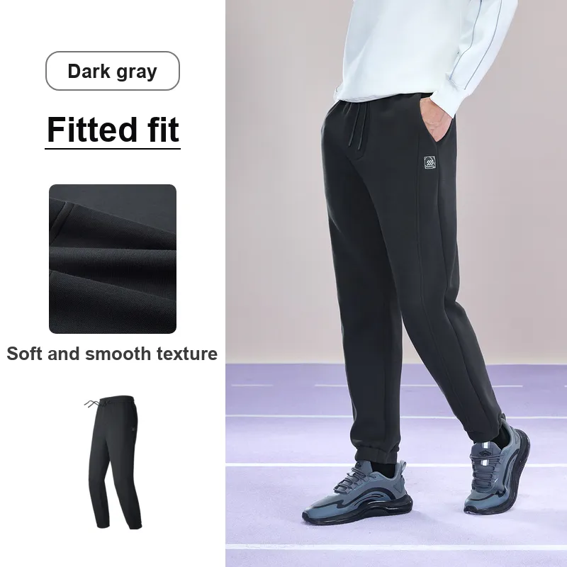 HLA Knitted Sweatpants Men-3