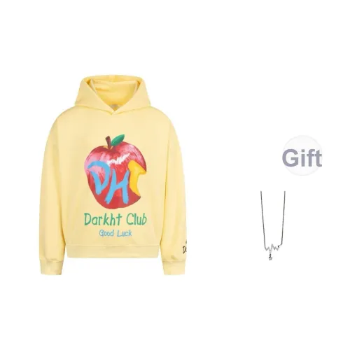 Giyu Желтый В комплекте с ожерельем Женские Свитшоты