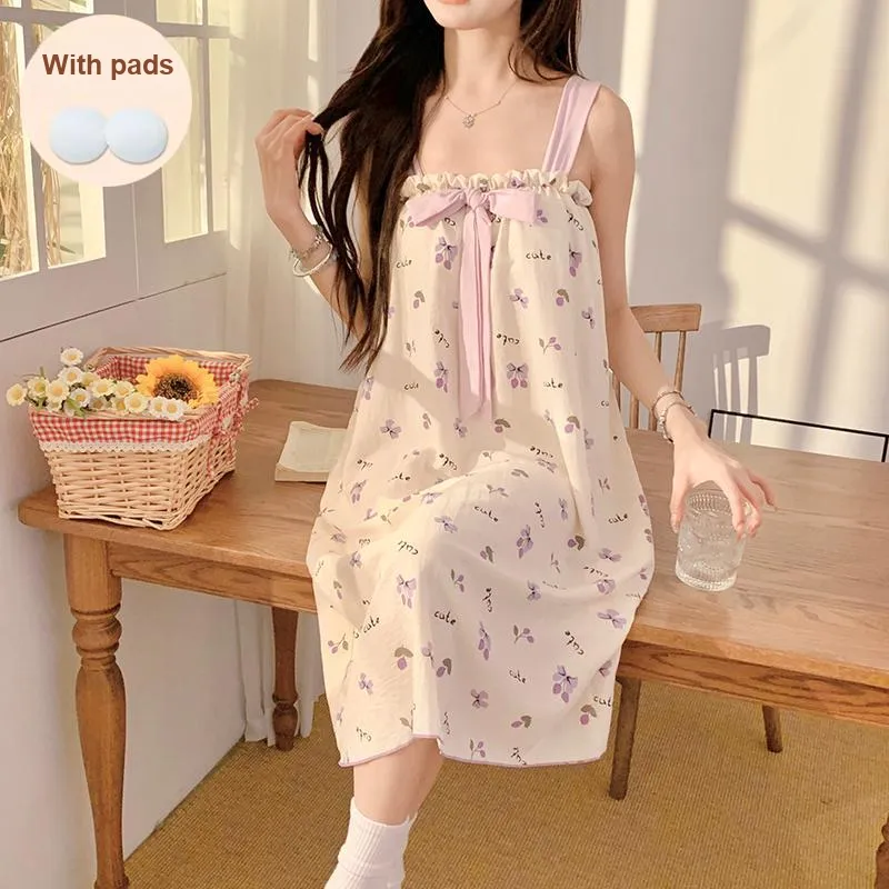 Ta Yan Nightgown Women's Purple-5