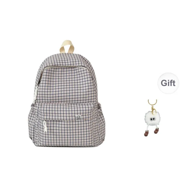 KAMLUI Nylon Backpack Unisex Black/Red/Yellow/Blue/Pink-16
