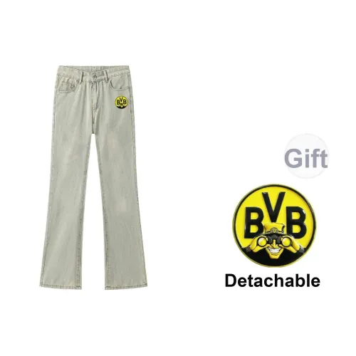 PULUSHIDUOTEMENGDE Джинсы Унисекс