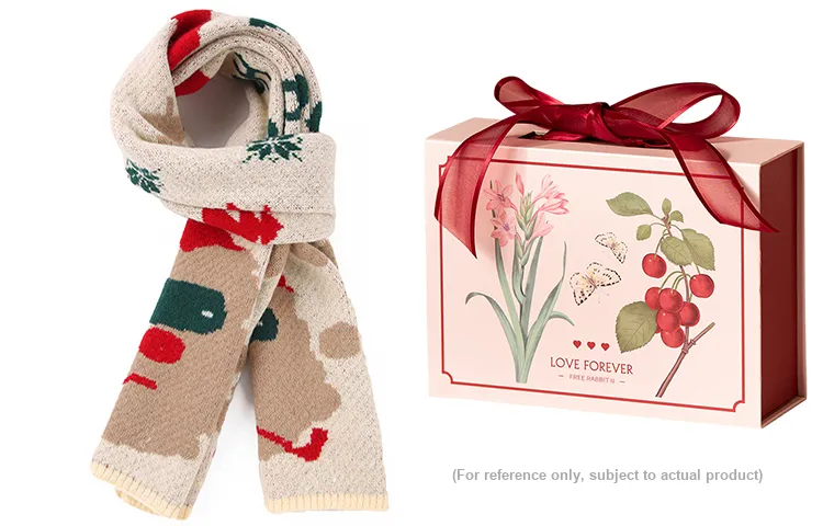 FREE RABBITⅡ Knit Scarves Unisex-6