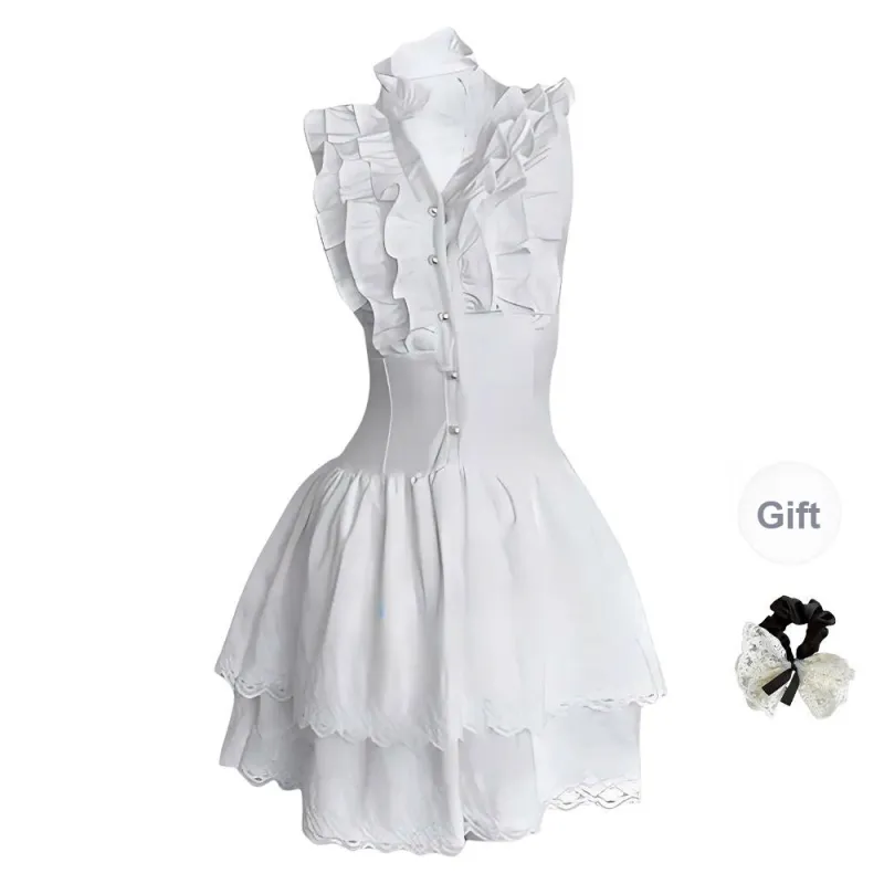 TUSHIFEI Sleeveless Dress Women's-0