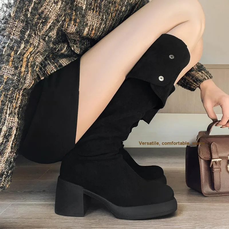 Zubumei Over-the-knee Boots 7CM Women's-1