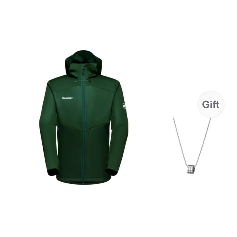 MAMMUT UItimate VII Jackets Coats Unisex Green Comes With Necklace-0