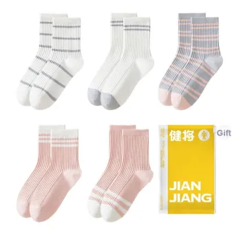 Master Mid Calf Socks Women's Shopping Bag 5 Pack
