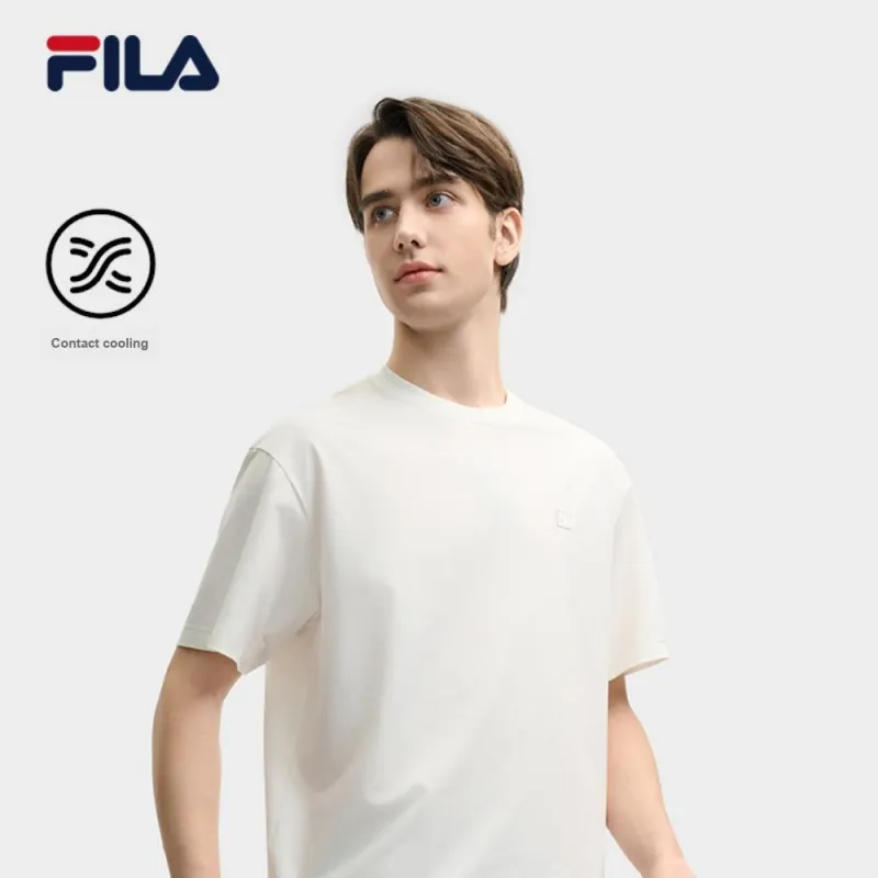 FILA MILANO Italian Luxury Sports Collection T Shirt Men's Cloud White WT-2