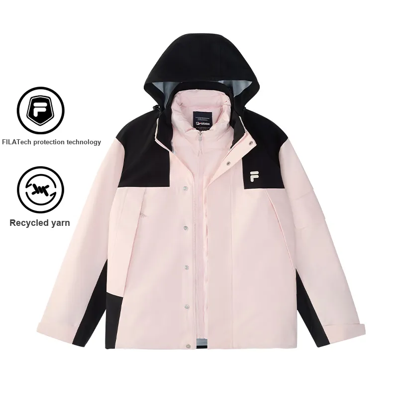 FILA FUSION FOB Down Jacket Unisex Happy Pink-1
