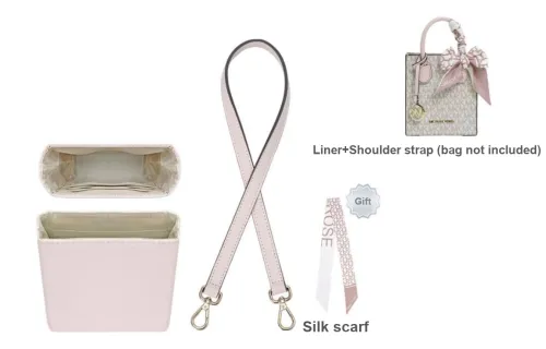 Kim Yeon sha Microfiber, Artificial Leather Bag Accessory Women's Pink/Brown