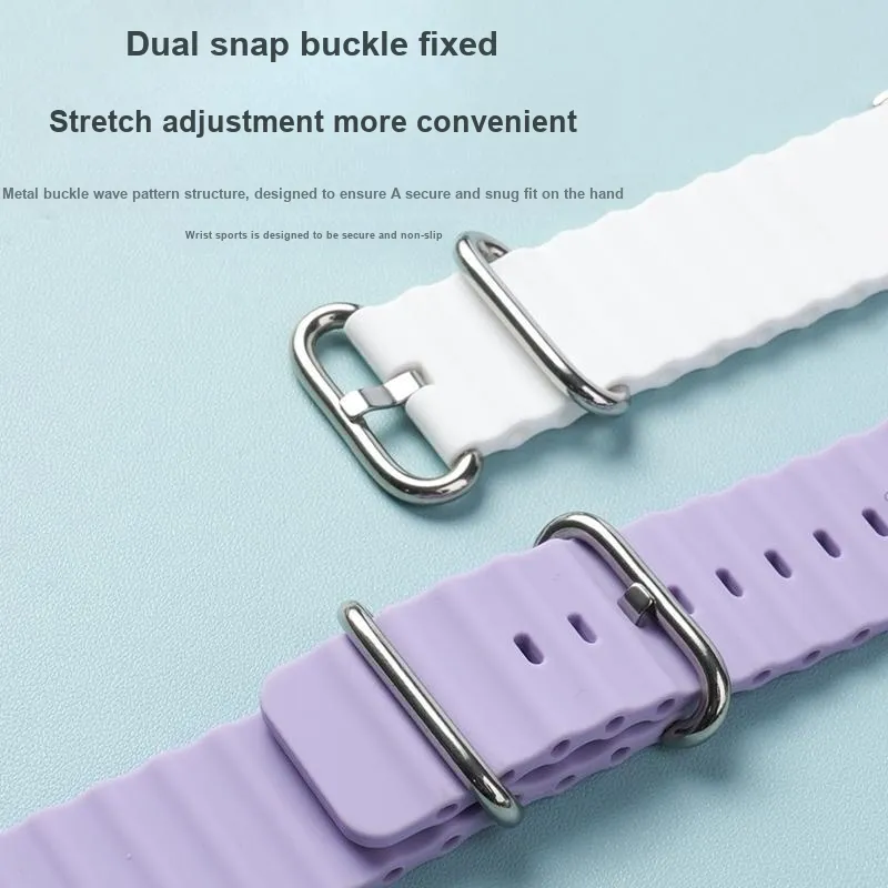 APEPALOG Xiaomi Compatibility Watch Band Silicone Material-4