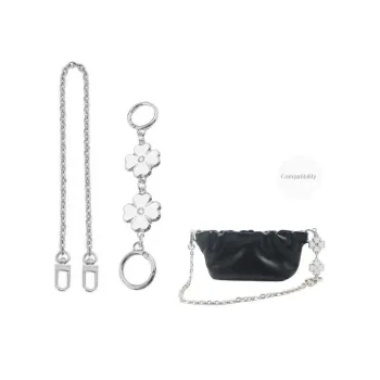 Metal Packaging Charm Extender Chain Shoulder Strap Women's White Lenz