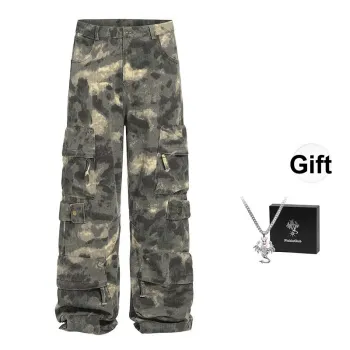 YIXIAOMO Cargo Pants Women's