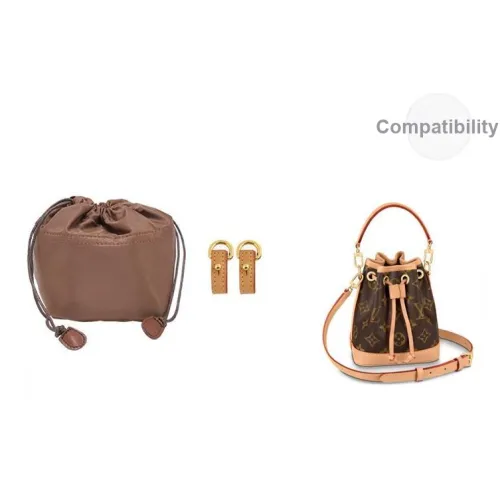 Jingxi Нейлоновая сумка-вкладыш женский коричневый