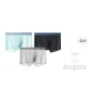 Light Blue-+-Black-+-Light Gray