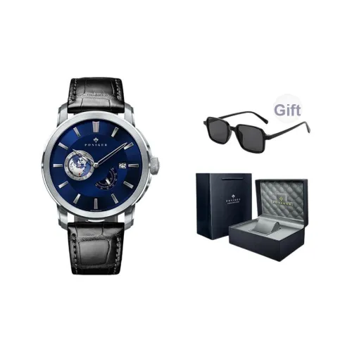 PONIGER Blue Planet Collection Мужские часы автоматические механические бизнес-кэжуал